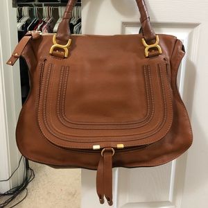 💯 Chloé Marcie Large Shoulder Bag